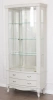 Витрина двухдверная с ящиками Vainilla  